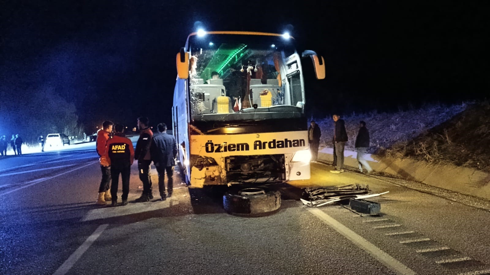 Sivas’ta trafik kazası 10 yaralı