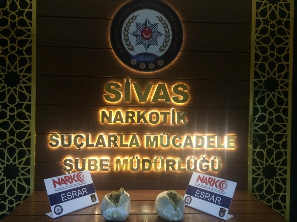 Sivas’ta uyuşturucuyla mücadele 