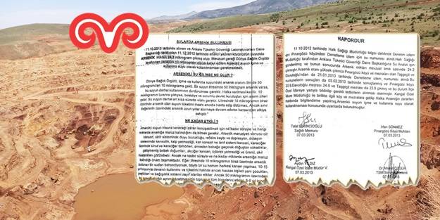 Sivas’taki ‘Koç’ zehrinin belgesi