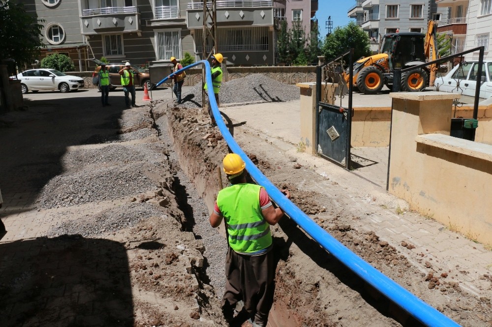 Siverek merkez içme suyu projesi devam ediyor 