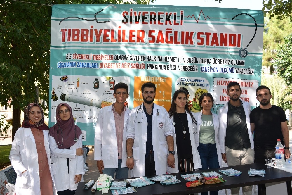 Siverekli tıbbiyeliler memleketlerini unutmadı 