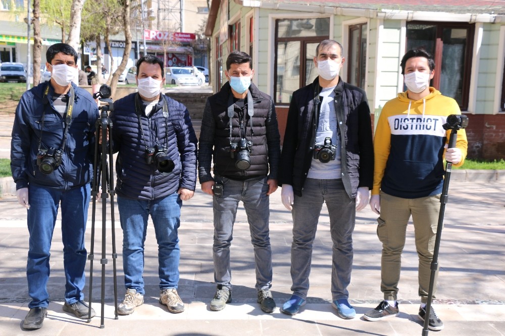 Siverek’te basın mensuplarından 
