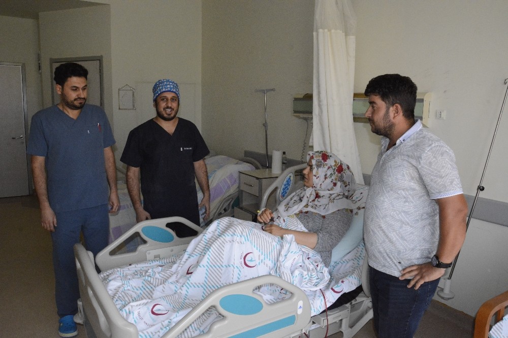 Siverek’te ilk defa kapalı yöntemle böbrek ameliyatı gerçekleştirildi 