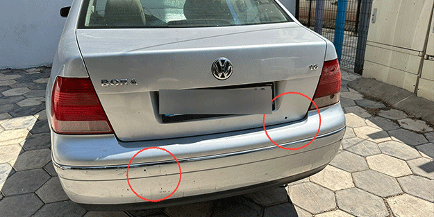 Siverek’te park halindeki otomobile silahlı saldırı