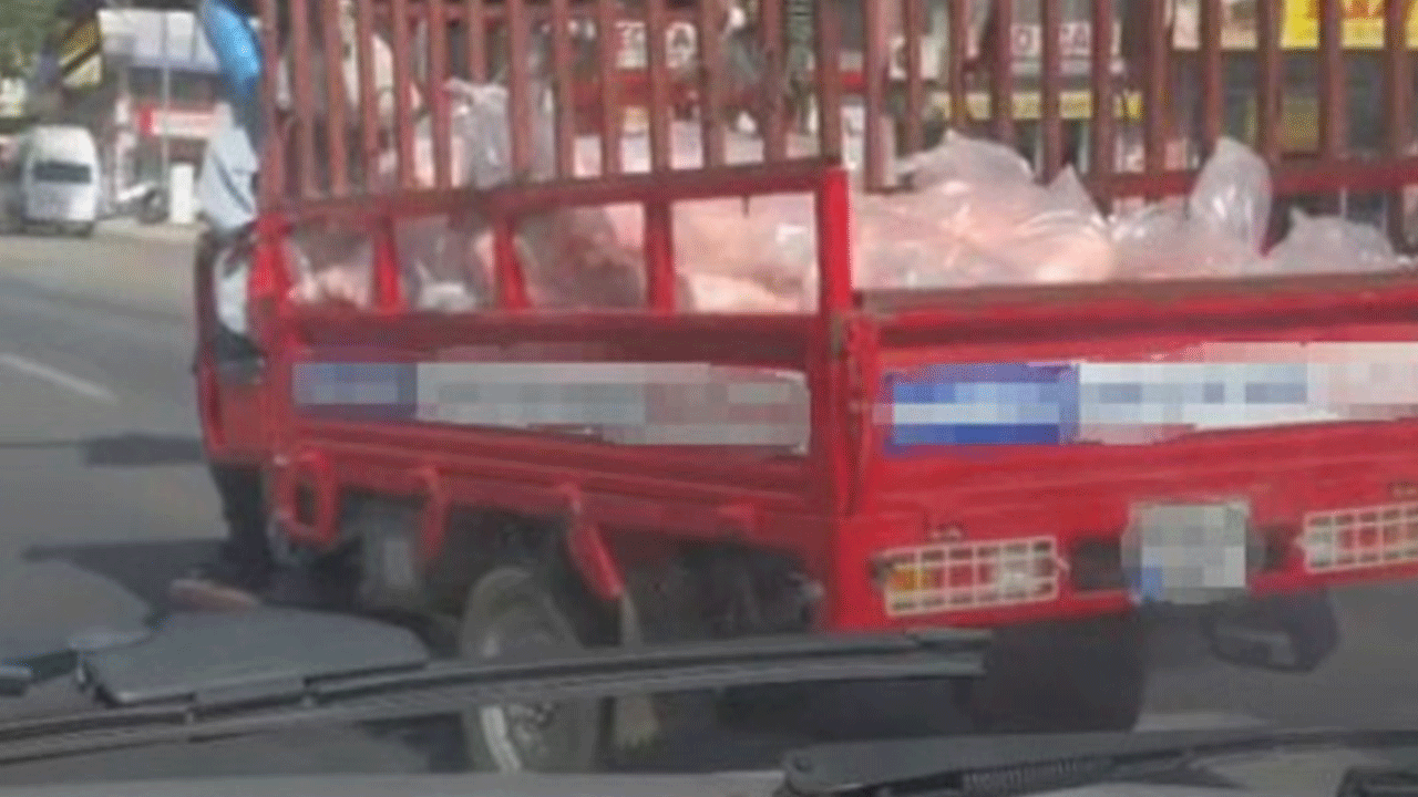 Siverek'te tepki çeken görüntüler! Sıcağın ortasında kasalarda taşıdılar!