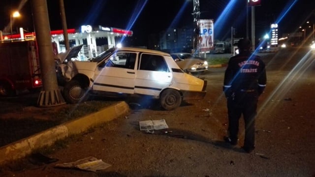 Siverek’te trafik kazası: 2 yaralı!