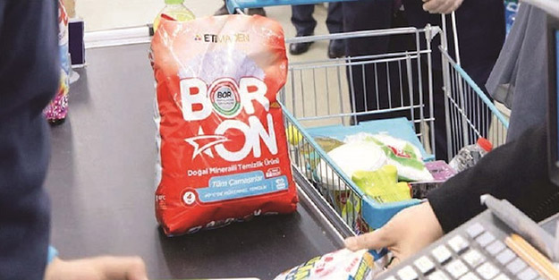 Sıvı Boron da rafa çıkıyor