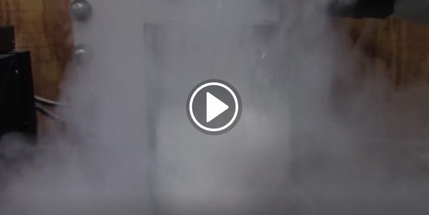 Sıvı nitrojenin içine yumurta kırdılar!