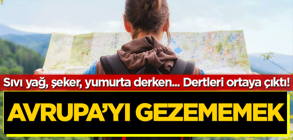 Sıvı yağ, şeker, yumurta derken.. Gerçek sorunları(!) ortaya çıktı: