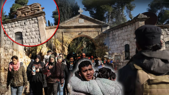 Siviller kalkan, mezarlık karargah: Terör örgütünün kalleşliği tescillendi!