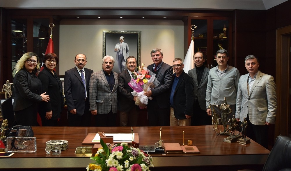 Sivrihisarlılardan Başkan Ataç’a ziyaret 