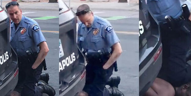 Siyahi adamı öldüren polise karısından ağır darbe! Neye uğradığını şaşırdı