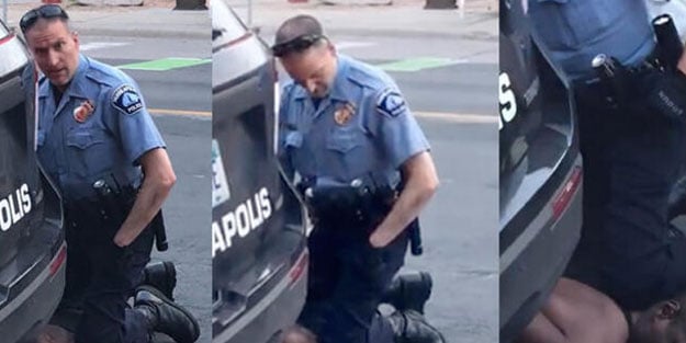 Siyahi adamı boğarak öldüren polis suç makinesi çıktı