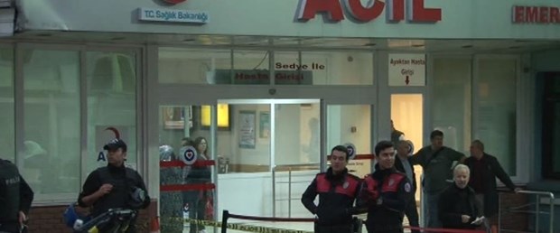 Siyami Ersek Hastanesi önünde silahlı kavga: 4 kişi yaralı