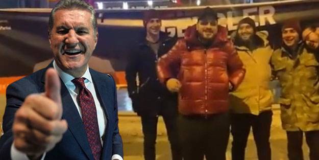 Siyaseti bırakıp işi şova dönüştürdüler! Haydar Baş'ın oğlu Sarıgül'ü taklit etti