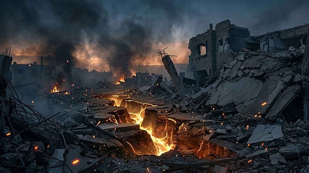 Siyonist alçaklık sınır tanımıyor! İsrail katliamlarına kılıf uydurup hastaneleri vuruyor!
