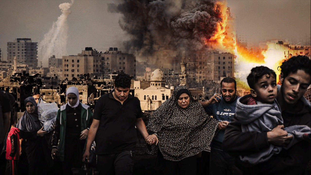 Siyonist çete oraya da göz dikti! "Gazze'nin kuzeyini terk edin"