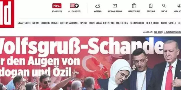 Siyonist destekçisi Bild Cumhurbaşkanı Erdoğan'ı hedef aldı