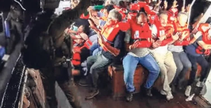 Siyonist Devletten Hanzala gemisi’ne müdahale