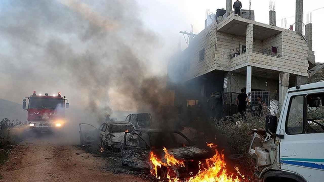 Siyonist işgalcilerden Ramallah'ta alçak saldırı! Bedevi evleri ateşe verildi!
