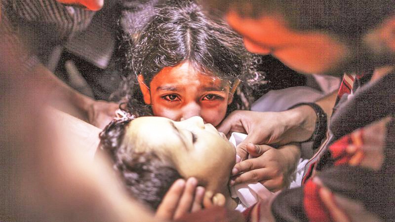 Siyonist İsrail 447 çocuğu daha hayattan kopardı: Çocuk katili İsrail