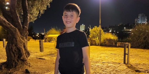 Siyonist İsrail, bu çocuktan bile korktu