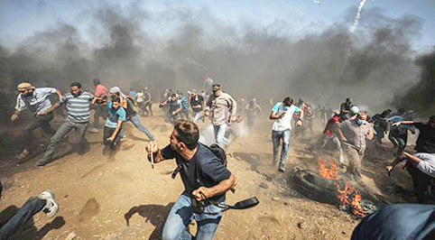 Siyonist İsrail katliamlarının 25. günü: Gazze harabeye döndü