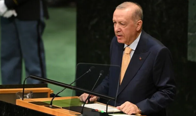 Siyonist katiller BM'de rezil oldu: Erdoğan konuştu, İsrail heyeti salondan kaçtı