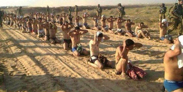 Siyonist katillerden 'çıplak' işkence