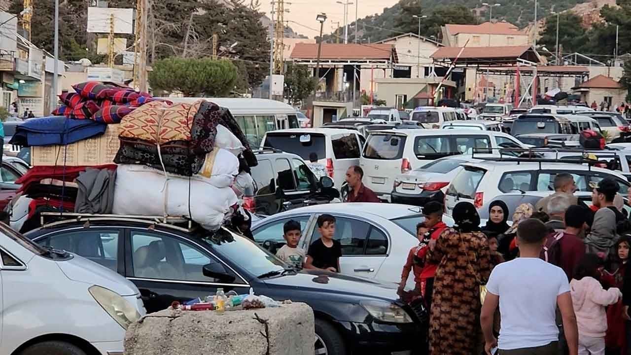 Siyonist Netanyahu'dan ateşkes kalleşliği! Lübnan'da göç dalgası yeniden başladı!