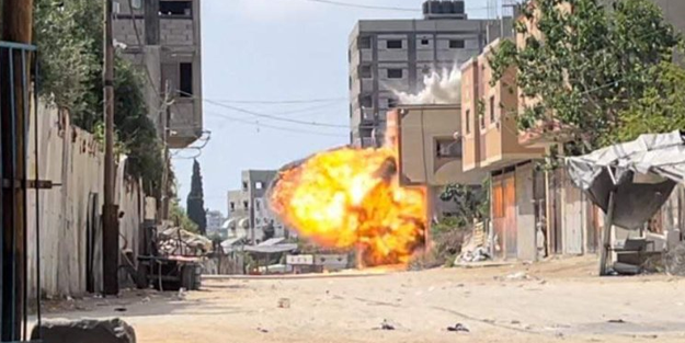 Siyonist rejim Gazze'ye saldırılarını sürdürüyor: 33 şehid!