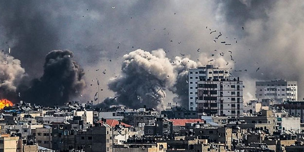 Siyonist rejim Gazze'yi ortadan bölen koridora saldırdı