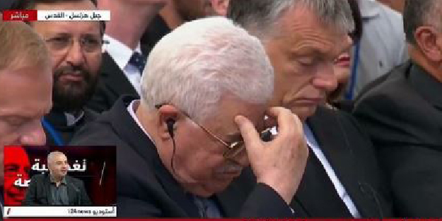 Siyonist Şimon'a ağladı şehit Haniye'ye gitmedi! Mahmud Abbas'a tepki yağıyor