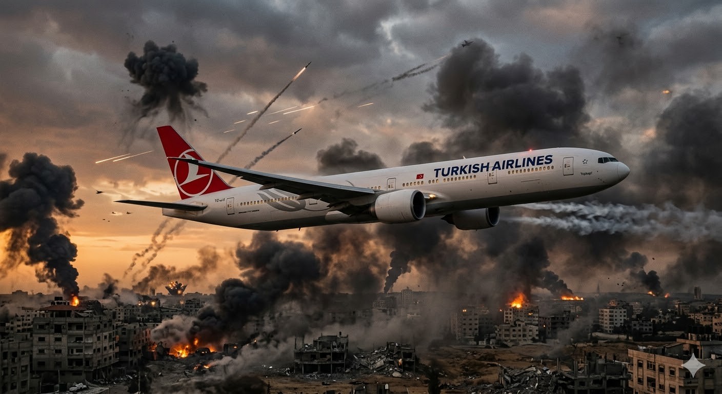 Siyonist vahşet gökleri de vurdu! Havacılıkta yakıt depremi