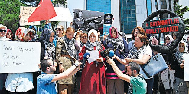 Siyonist vekile protesto