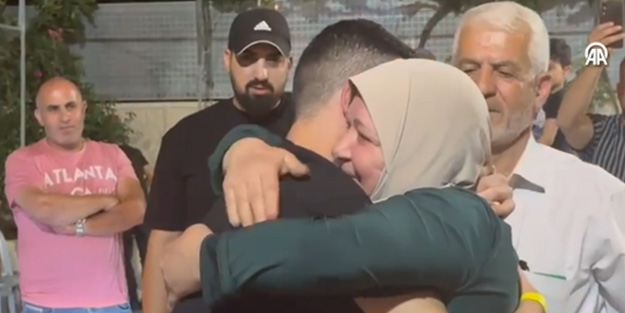 Siyonistler Filistinli esir gazeteciyi serbest bıraktı!