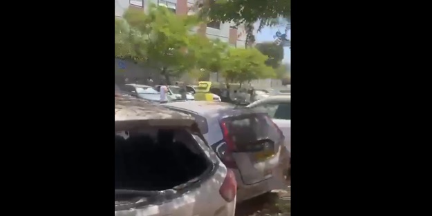 Siyonistler neye uğradıklarını şaşırdı! Gazze'den İsrail'e roketli misilleme