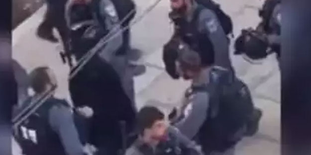 Siyonistlerden Müslüman kadına taciz! Peygamber efendimiz tacizlerini affetmemişti