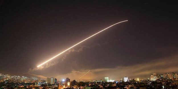 Siyonistlerden Suriye'ye hava saldırısı