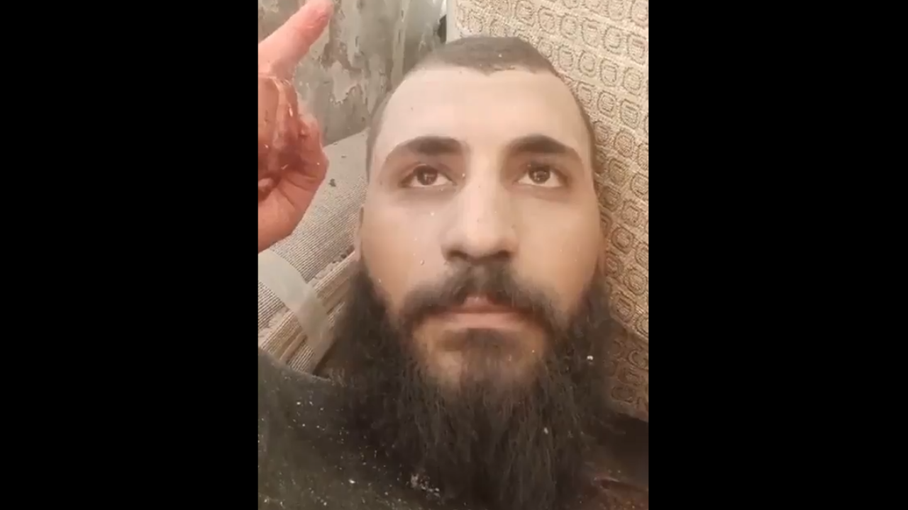 Siyonistlerin dronla şehit ettiği mücahidin, Ahzap Suresi ile vedası ağlattı!