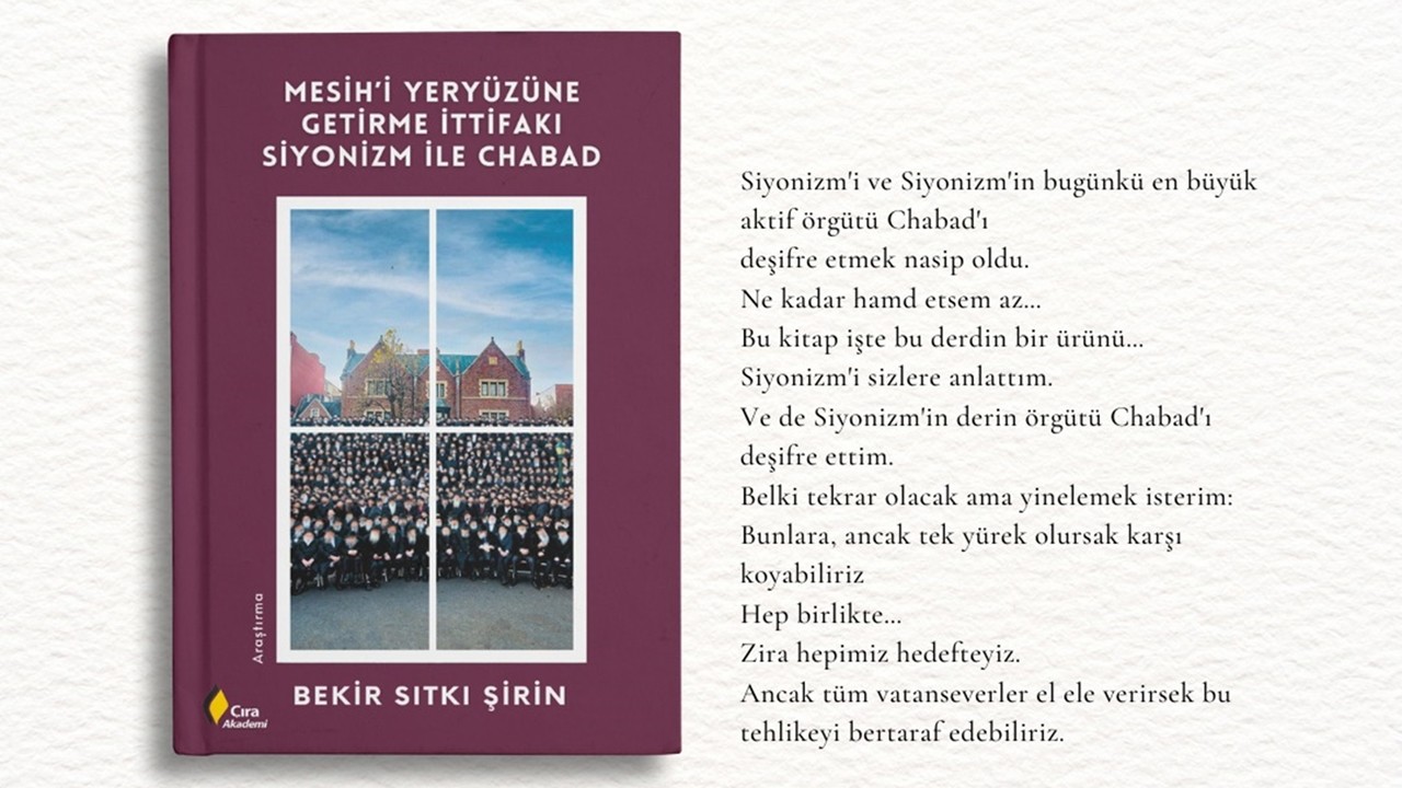 Siyonizmin iç yüzü bu kitapta