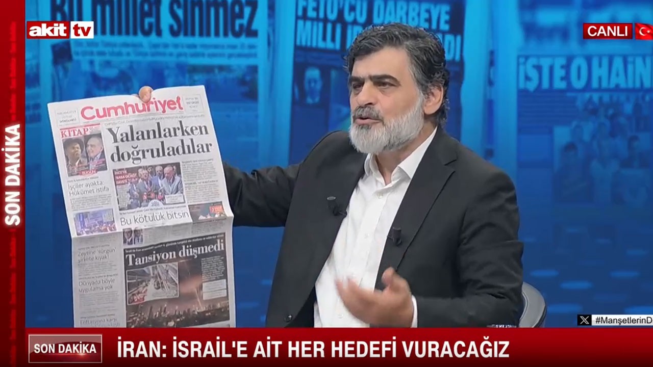 Siz İsrail’in, ABD’nin sözcüsü müsünüz? Haniye’nin torunlarını bir kez yayınlayabildiniz mi!