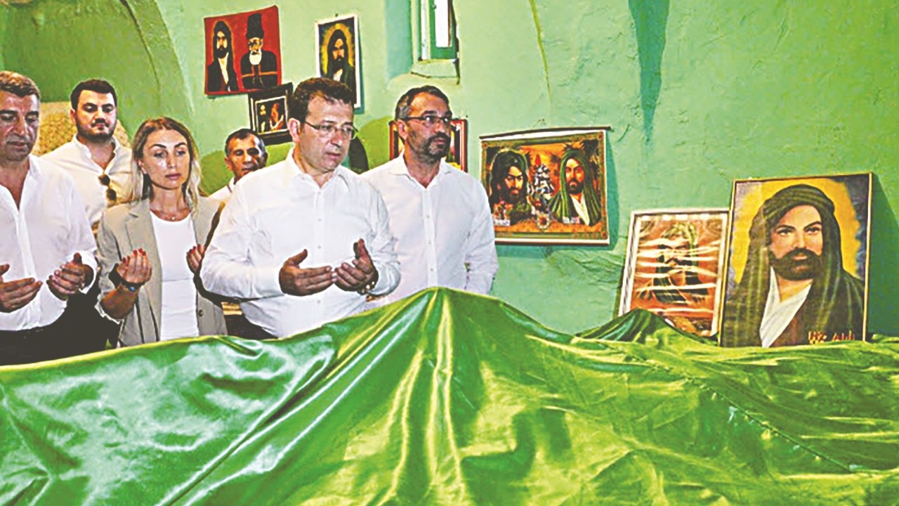 ‘Siz olsanız da olmasanız da ben Ekrem İmamoğlu’yum, kazanıyorum" diyen Ekrem, umudunu Alevilere bağladı! Dün s...... et bugün medet!