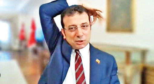 Siz uyduruk bir aday çıkarın ama bizi destekleyin! Sağ el ile sol kulak gösteriliyor