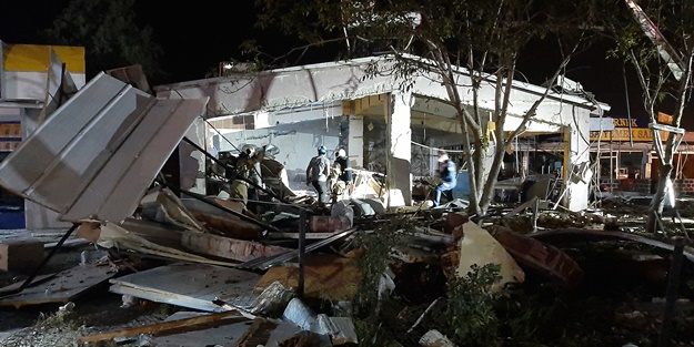 Sızan gaz nedeniyle lokantada patlama! Kaymakam açıklama yaptı