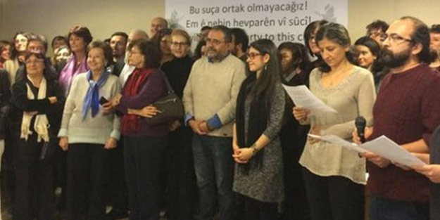 Skandal bildiriye tutuklama