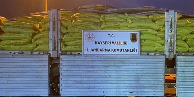 Skandal olay! Kayseri'de 26,5 ton sahte bandrollü zirai gübre ele geçirildi