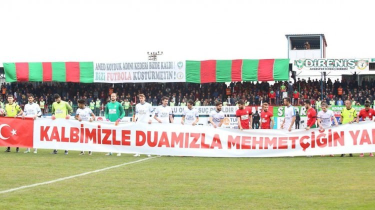 Skandal olayın ardından Amedspor hizaya geldi