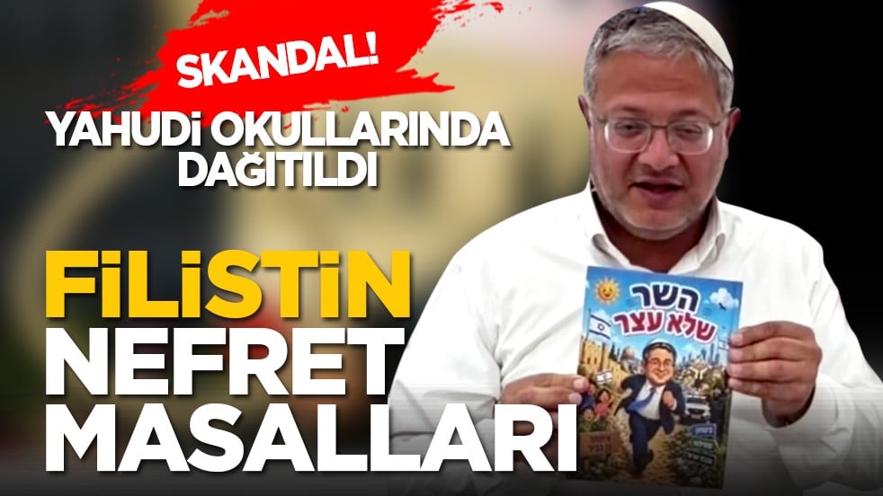 Skandal! Yahudi okullarında dağıtıldı: Filistin nefret masalları