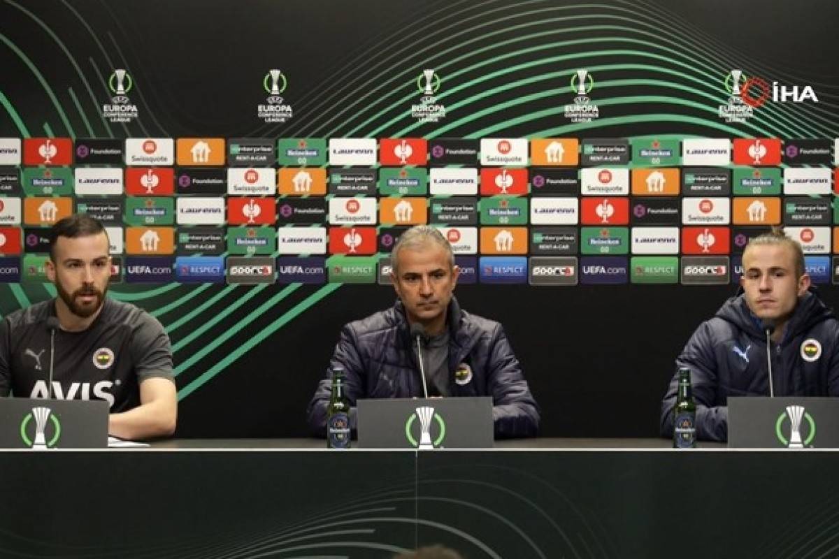 Slavia Prag-Fenerbahçe Basın Toplantısı